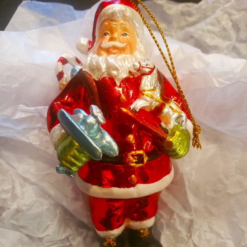 Santa ornament